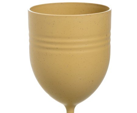 Taça para vinho Defensa em fibra de trigo e bege | Westwing