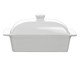 Manteigueira Blanc com tampa em porcelana branco, white | WestwingNow