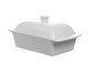 Manteigueira Blanc com tampa em porcelana branco, white | WestwingNow