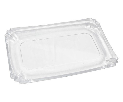 Travessa em cristal ecológico, transparent | WestwingNow