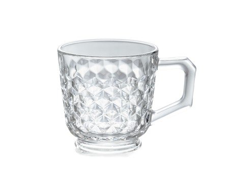 Jogo de Xícaras para chá Prisma em cristal ecológico Wanca | Westwing