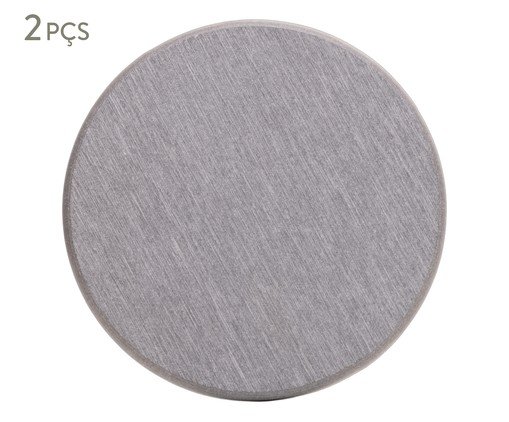 Jogo de Porta-copos em Pedra Diatomita, grey | WestwingNow