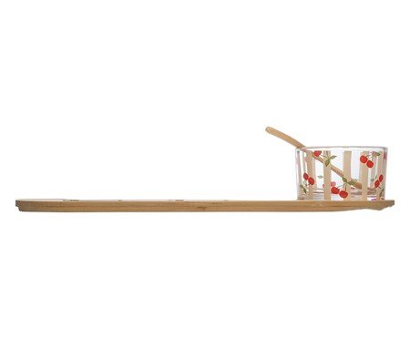 Jogo para Servir em Bambu Cherry | Westwing