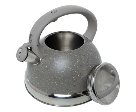 Chaleira de Indução com Apito Granito Chef Taupe | Westwing