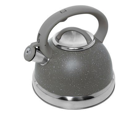 Chaleira de Indução com Apito Granito Chef Taupe | Westwing