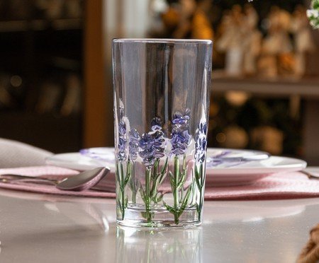 Copo Alto Lavanda Hand Painting | Westwing