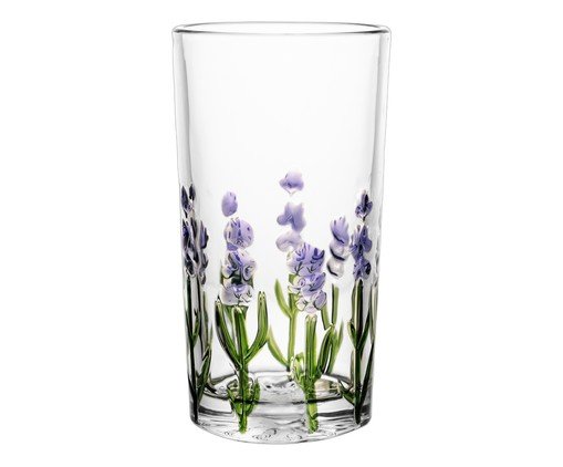 Copo Alto Lavanda Hand Painting, transparent | WestwingNow