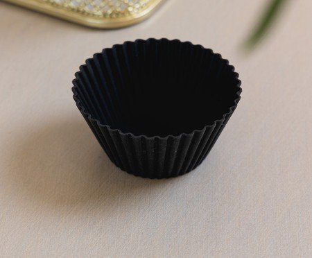 Jogo de Formas Redondas para Cupcake em Silicone Lyor | Westwing