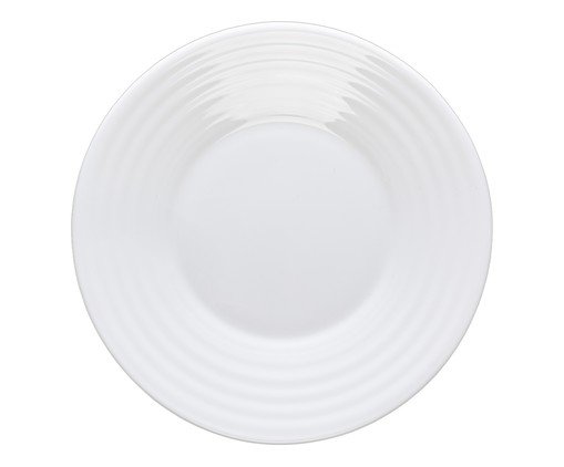 Prato para Sobremesa Mirage Opalino, white | WestwingNow