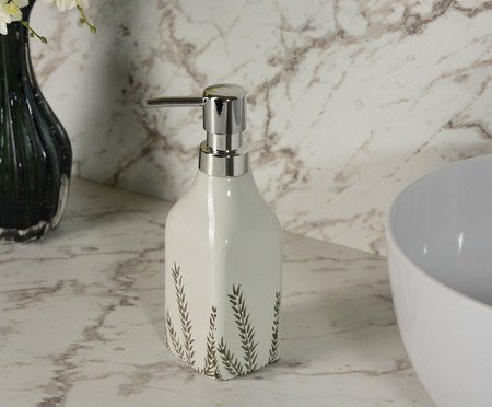 Porta-Sabonete Líquido Flurenza Branco | Westwing