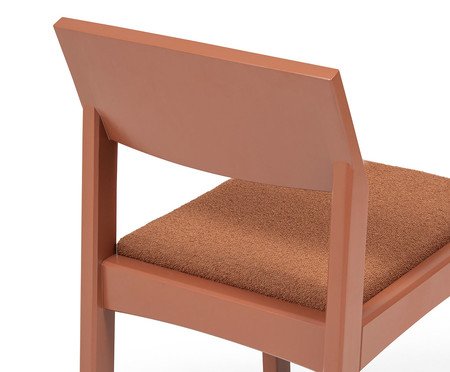 Jogo de Cadeiras Less Terracota | Westwing