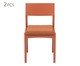 Jogo de Cadeiras Less Terracota, Terracotta | WestwingNow
