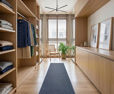 Passadeira Tufting Colorfull Índigo | Westwing