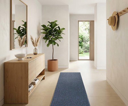 Passadeira Tufting Colorfull Índigo | Westwing