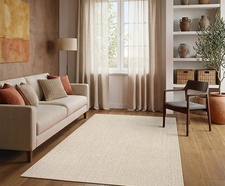 Tapete Tufting Colorfull Off White | Westwing