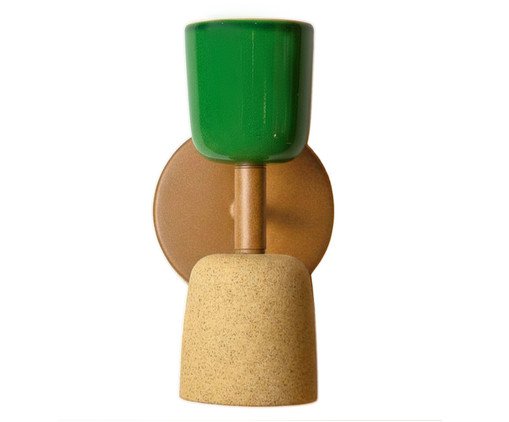 Luminária Arandela Candeia Verde, green | WestwingNow