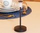Luminária de Mesa Recarregável em Led Íris Preta Metal, black | WestwingNow