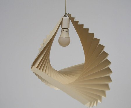 Luminária Origami Evoá Marfim | Westwing