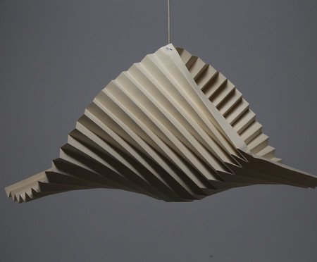 Luminária Origami Evoá Marfim | Westwing