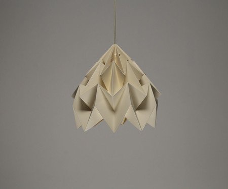 Luminária Origami Gaia Marfim | Westwing