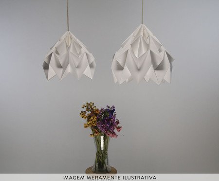 Luminária Origami Gaia Branco | Westwing