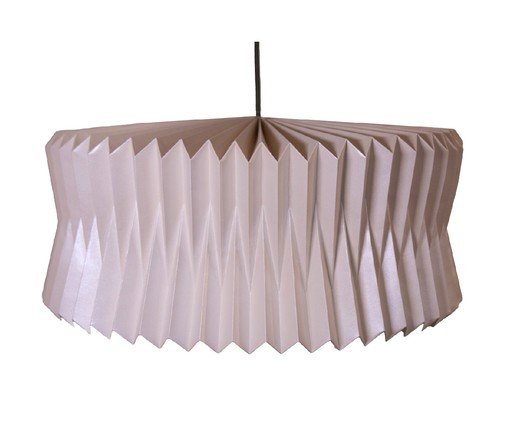 Luminária Origami Templo Marfim, beige | WestwingNow