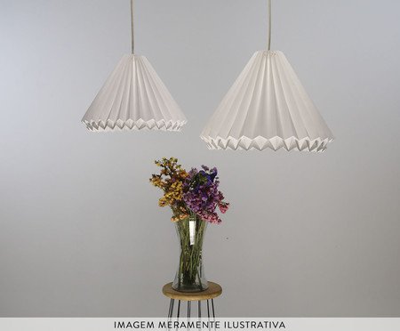 Luminária Origami Sol Branco | Westwing