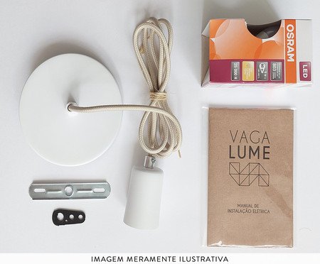 Luminária Origami Sol Branco | Westwing