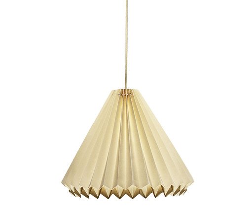 Luminária Origami Sol Marfim, beige | WestwingNow