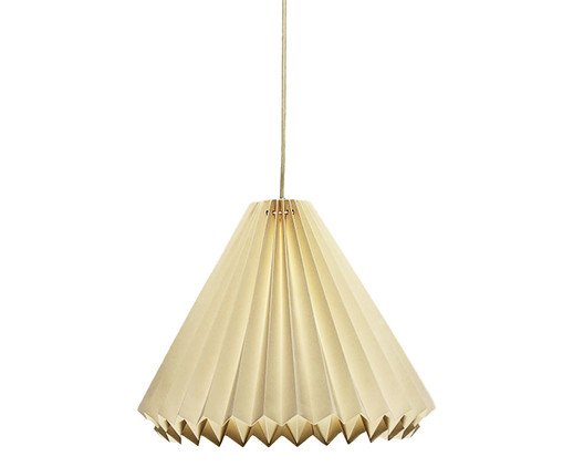 Luminária Origami Sol Marfim, beige | WestwingNow