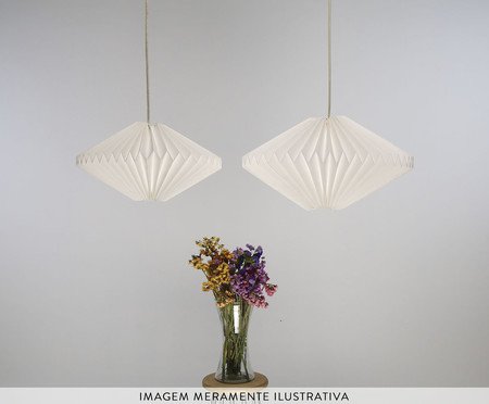 Luminária Origami Orion Branco | Westwing