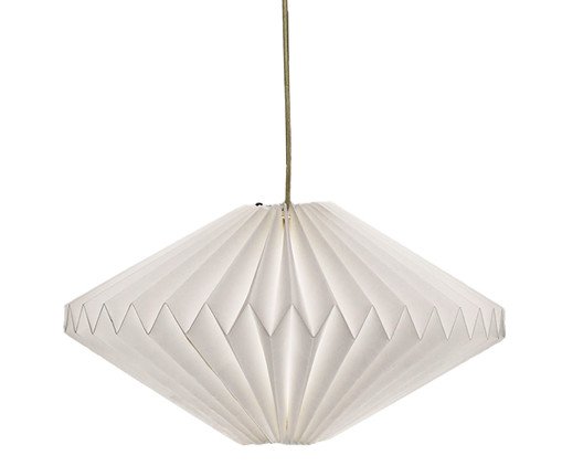 Luminária Origami Orion Branco, white | WestwingNow