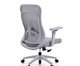 Office Aspen com braços 5D Tela Mesh Cinza, grey | WestwingNow
