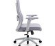 Office Aspen com braços 5D Tela Mesh Cinza, grey | WestwingNow