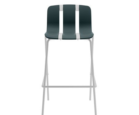 Banqueta Linea Azul Aura Base Off White | Westwing