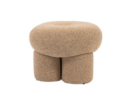 Puff Trium Tecido Amarelo Horizonte | Westwing