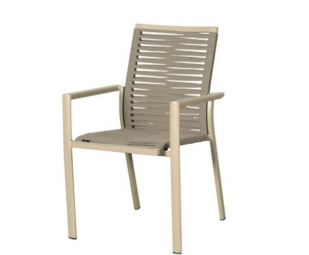 Cadeira Entremares Corda Amêndoa Base Amêndoa | Westwing