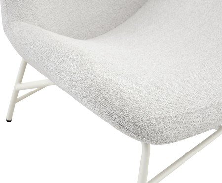 Poltrona Ariana Tecido Mescla Base Off White | Westwing