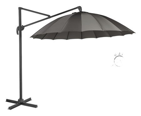 Ombrelone Maui Grafite | Westwing