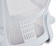 Office Baltimore Tela Mesh Cinza Base Branca, white | WestwingNow