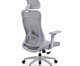 Office Aspen com apoio e braços 5D Tela Mesh Cinza, grey | WestwingNow
