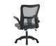 Office Baltimore Tela Mesh Grafite Base Preta, black | WestwingNow