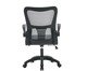 Office Baltimore Tela Mesh Grafite Base Preta, black | WestwingNow
