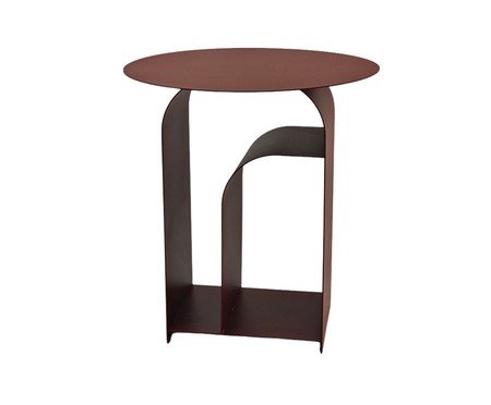 Mesa De Apoio Orion Vermelho Cereja | Westwing