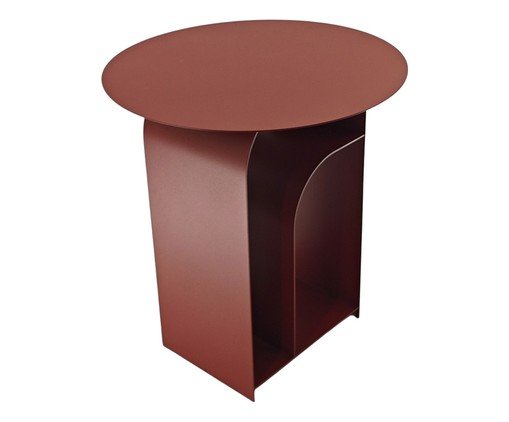 Mesa De Apoio Orion Vermelho Cereja, red | WestwingNow