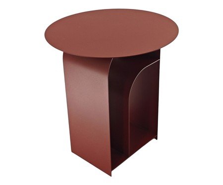 Mesa De Apoio Orion Vermelho Cereja | Westwing