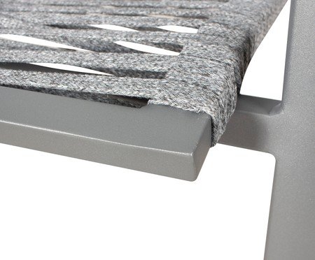 Cadeira Entremares Corda Base Grafite | Westwing