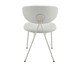 Cadeira Pilar Tecido Base Off White, Off White | WestwingNow