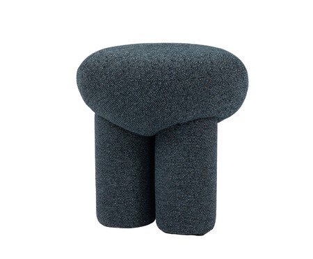 Puff Orbe Tecido Azul Noite | Westwing