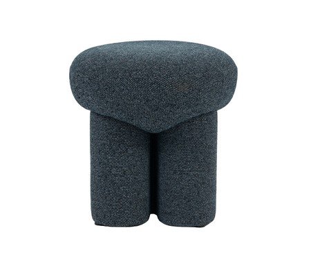 Puff Orbe Tecido Azul Noite | Westwing